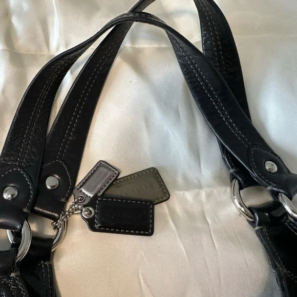 Coach Black Monogram Purse - Picture 9 of 10